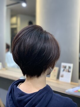 ムーヘアー MOU HAIR ひし形ショート
