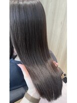 テラスヘア 新潟駅南(TERRACE hair)&nbsp;【艶髪カラー】赤み消しオリーブベージュ