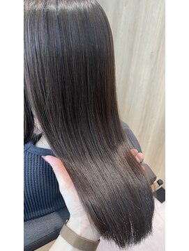 テラスヘア 新潟駅南(TERRACE hair) 【艶髪カラー】赤み消しオリーブベージュ