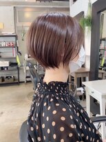 ロンドソレイユ 池袋(Lond soleil)&nbsp;ショート/前髪/グレーベージュ×ブリーチなし/髪質改善[池袋]