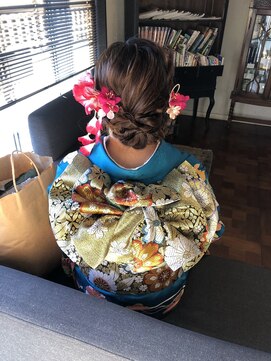 エシェル(echelle) ヘアセット