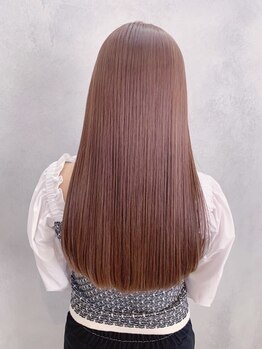リベット(Re:Bet)の写真/ダメージやクセ毛のお悩みを解決◎本格的な髪質改善ヘアエステを♪《心斎橋/髪質改善/インナーカラー》