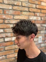 ヒロギンザ 大阪本店(HIRO GINZA)&nbsp;アップバングスタイル