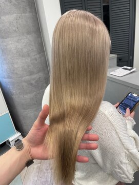 ルーブ トウキョウ(Loob. TOKYO) ミルクティーベージュダブルカラーインナーカラーケアブリーチ