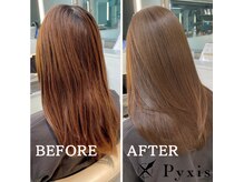 ピュクシス(pyxis)の雰囲気（大人気の髪質改善ストレート、今まで味わった事ない質感を是非）