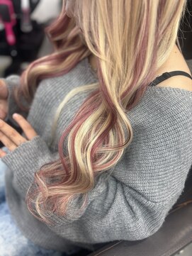 プルエクステのお店ネクスト(NEXT) #プルエクステ#ピンク#ホワイト#ギャル