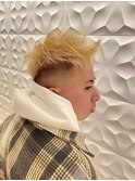 ハイトーン/短髪/スキンフェード/20代/ワイルド
