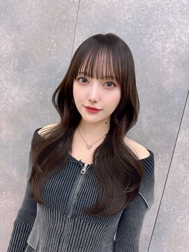 クム(kumu) 【kumu】ロングレイヤー/顔周りカット/栄/名古屋