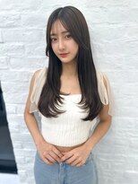 アマトウキョウ アユンチェ(AMA TOKYO×AYUNCHE)&nbsp;前髪顔まわり韓国ヘアレイヤーカットサイドバンク2wayバンク韓国