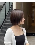 ナチュラルボブ 20代30代40代ヘア 小顔 神戸ボブ 三ノ宮
