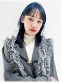 ロング美髪韓国ヘア顔周りレイヤー_F0468
