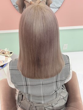 ガーランド(Girland) 【girland】pinkbeige♪韓国風/レイヤーカット