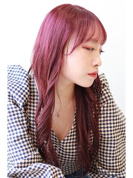 ステラ ヘア デザイン サロン(STELLA hair design salon) 大人女子のツヤ感暖色カラー×ロングレイヤーカット　Y