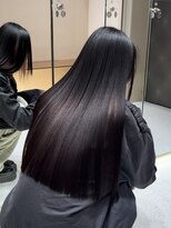 ベンジー 仙台店(benji)&nbsp;コリアンブラック ブルーブラック 髪質改善 美髪縮毛矯正 艶髪