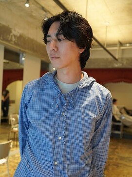 ハマモト 毛流れパーマ