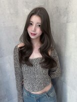 ラベル 渋谷(LAVEL)&nbsp;トレンドミックス大人レイヤーカット/グレージュ/20代30代