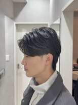 メレ 仙台(Mele)&nbsp;センターパート/ニュアンスパーマ/フェザーパーマ/メンズカット