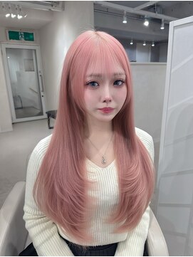 【miyon】レイヤーカット/髪質改善/ハイトーン