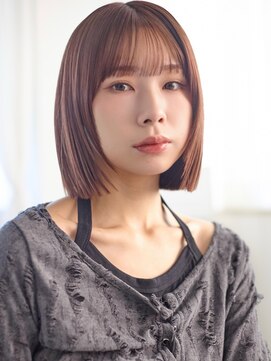 アッシュ 桜新町店(Ash) ぷつっと可愛い＊切りっぱなしボブ