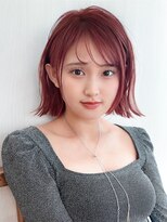 エイミーバイアフロートザガーデン 浦和店(amie by afloat the garden)&nbsp;チェリーピンクで大人可愛い◎外ハネボブ【浦和】