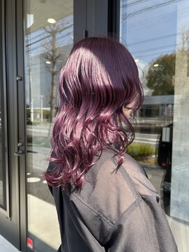 ヘアーディア みどり店(Hair...DiA) バイオレットピンク