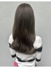 【カット無し★色持ちUP】艶髪カラー+美髪トリートメント