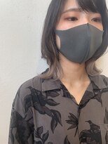 フリックヘアサロン 梅田茶屋町2号店(FLICK HAIR SALON) ウルフヘア/オリーブグレージュ/イルミナカラー