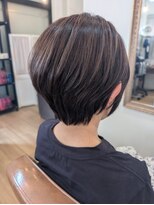 ヘアアンドアイラッシュ ココアンジェ くりえいと宗像店(Coco Ange) ショートボブ
