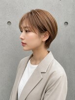 ゲイン(Gain)&nbsp;ショートカット×白髪ぼかし、ハイライト×縮毛矯正×髪質改善