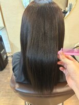 穀雨(Kokuu)&nbsp;【髪質改善】艶感たっぷりストレートロングで朝ラクヘア