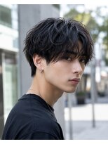 アイトーキョー 名古屋栄(AI TOKYO)&nbsp;ニュアンスパーマ/フェザーパーマ/センターパート/名古屋