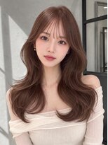 ユーフォリア 青山(Euphoria)&nbsp;ワンホンヘアくびれヘアゆるめパーマハイレイヤーウルフパーマ◎