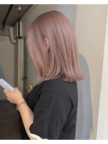 アクト 仙台店(ACT)&nbsp;ブリーチカラーピンクカラーブロンドカラー