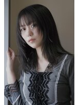 キユ(qiyu)&nbsp;顔周りレイヤー大人かわいいミディアム［広島/八丁堀］