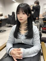 モク(mok)&nbsp;◯黒髪でも重たく見えない！耳掛けレイヤー！