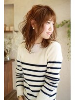 トヌコア ルア 下北沢店(TONUKOA RUA)&nbsp;【TonukoaRua】セミウェットカールなグレージュ系ウェーブ