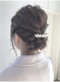 ☆chou chou☆お呼ばれシンプルヘアアレンジ♪