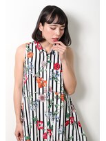 ムーア(MUA) 前髪軽めボブ