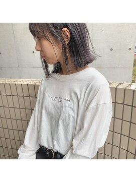 ボタン テンジン(VOTAN tenjin) 【Votan 北村】ボブ×シルバーベージュ