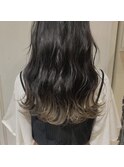 LuTa☆吉祥寺グラデーショングレージュ　無造作ニュアンスカール