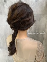 クリエイターズ スペース エヌ(creator's space N) お呼ばれアップスタイル