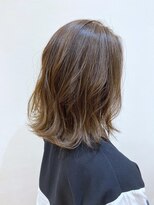 モリオ フロム ロンドン イオンモール 熊本店(morio FROM LONDON)&nbsp;【morio熊本】外ハネ×グレージュ