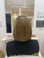 ユニティ 戸塚店&nbsp;ツヤ髪ストレート【戸塚/白髪/髪質改善/カラー/ミディアム】