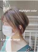REAL SALON WORK~ハイライト/ショートボブ