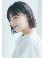 ガーデン タチカワ(garden tachikawa)&nbsp;20代30代大人かわいいうる艶髪抜け感ヘア切りっぱなしミディアム