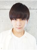 ナチュラルツーブロックショート×韓国マッシュ