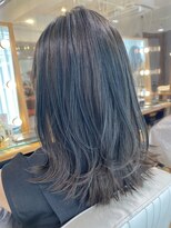 ネオリーブ チロル 横浜西口店(Neolive CiroL.)&nbsp;シークレットハイライト ミディアムレイヤー 横浜