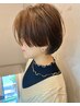 透明感カラー＋艶トリートメントコース￥12650→9900