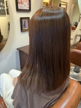 リュクスフォーヘアー アヴェダ(LUXE for hair AVEDA) 20代女性×さらツヤ酸性ストレート