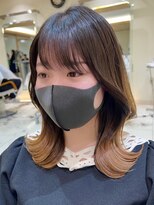 グラマシー アレックス(Gramercy alex)&nbsp;ミルクティーアッシュ×韓国風くびれミディ20代30代